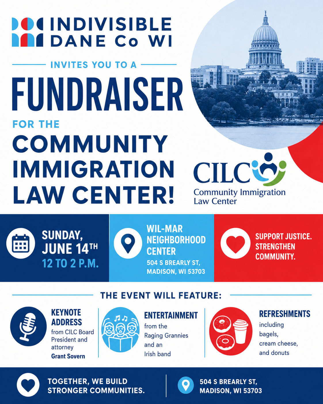 Invitation to fundraiser